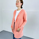 Herzlein® Cardigan in Pfirsich