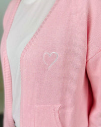 Herzlein® Cardigan "Vanessa" in Rosa