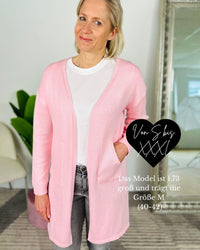 Herzlein® Cardigan "Vanessa" in Rosa