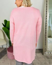 Herzlein® Cardigan "Vanessa" in Rosa