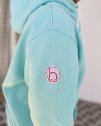 Herzlein® Cosy Hoodie "Herzchen" in Mint
