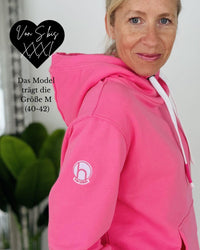 Herzlein® Cosy Hoodie "Herzchen" in Pink
