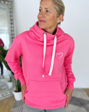 Herzlein® Cosy Hoodie "Herzchen" in Pink