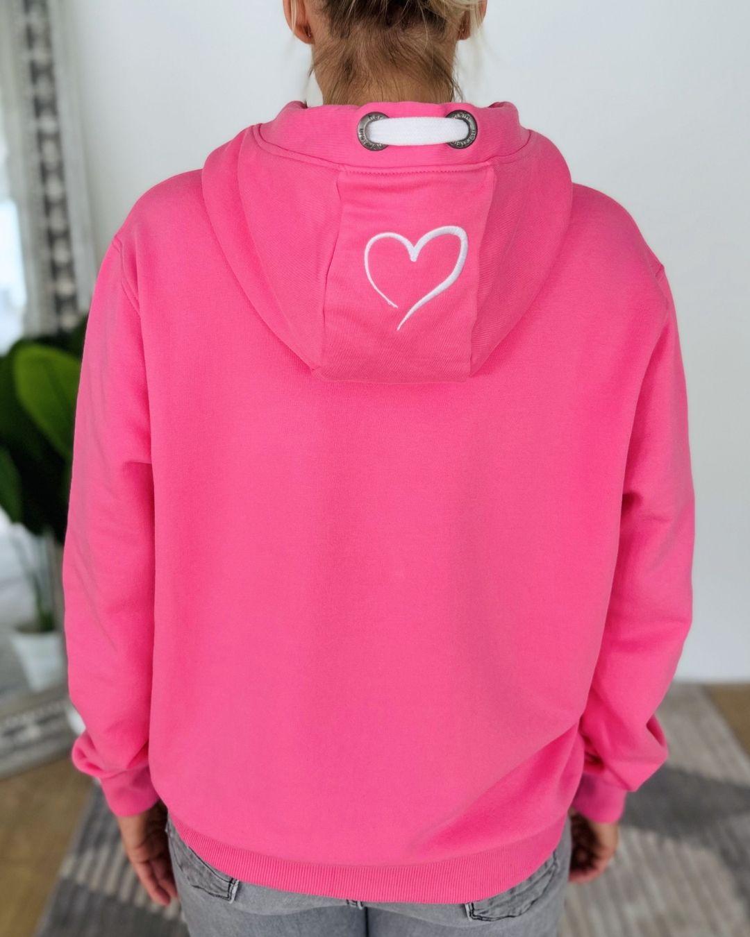 Herzlein® Cosy Hoodie "Herzchen" in Pink