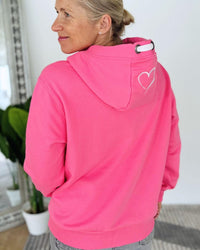 Herzlein® Cosy Hoodie "Herzchen" in Pink
