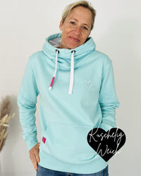 Herzlein® Hoodie "Alpenliebe" in Mint