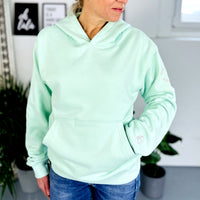 Herzlein® Hoodie "Love your life" in Mint