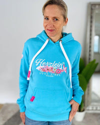 Herzlein® Hoodie "Vintage" in Himmelblau