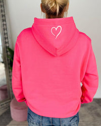 Herzlein® Hoodie "Vintage" in Pink