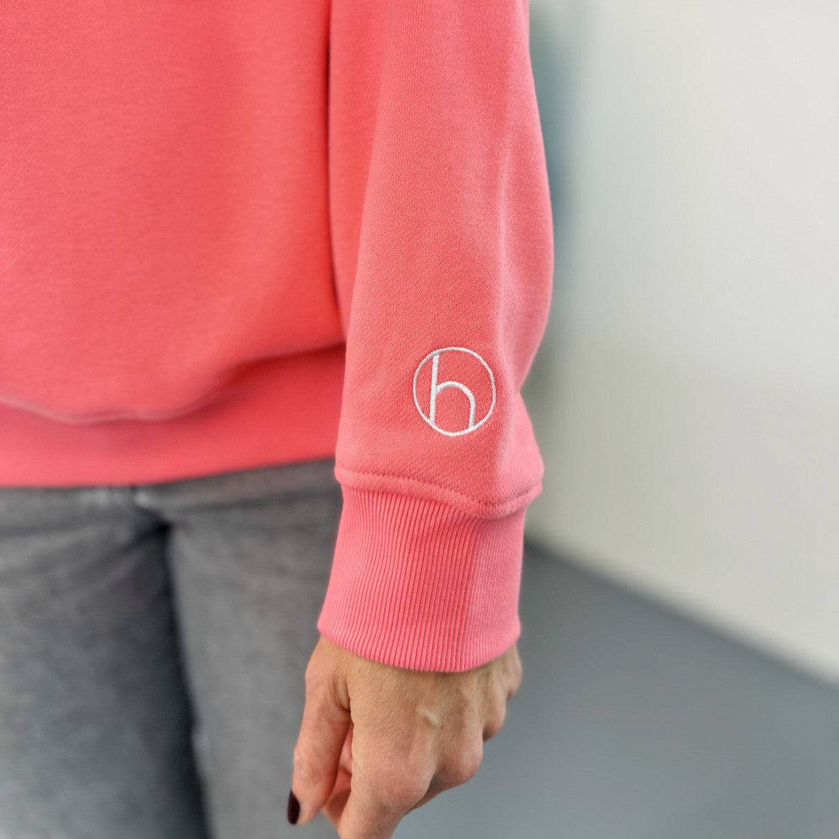 Herzlein® Hoodie in Grapefruit