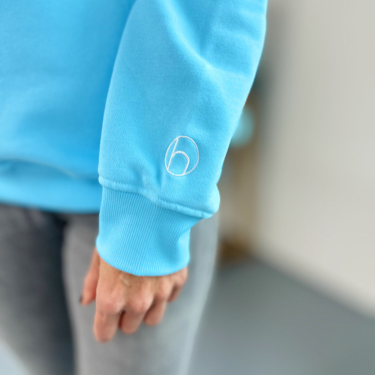 Herzlein® Hoodie in Himmelblau