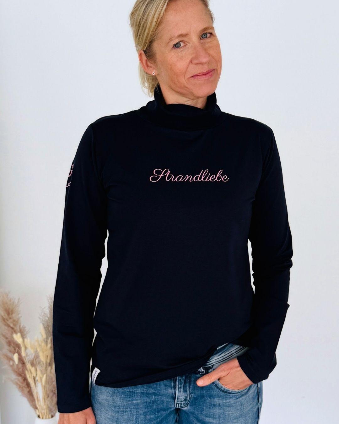 Herzlein_Longsleeve-Shirt_mit_Rollkragen_Strandliebe_in_Navy