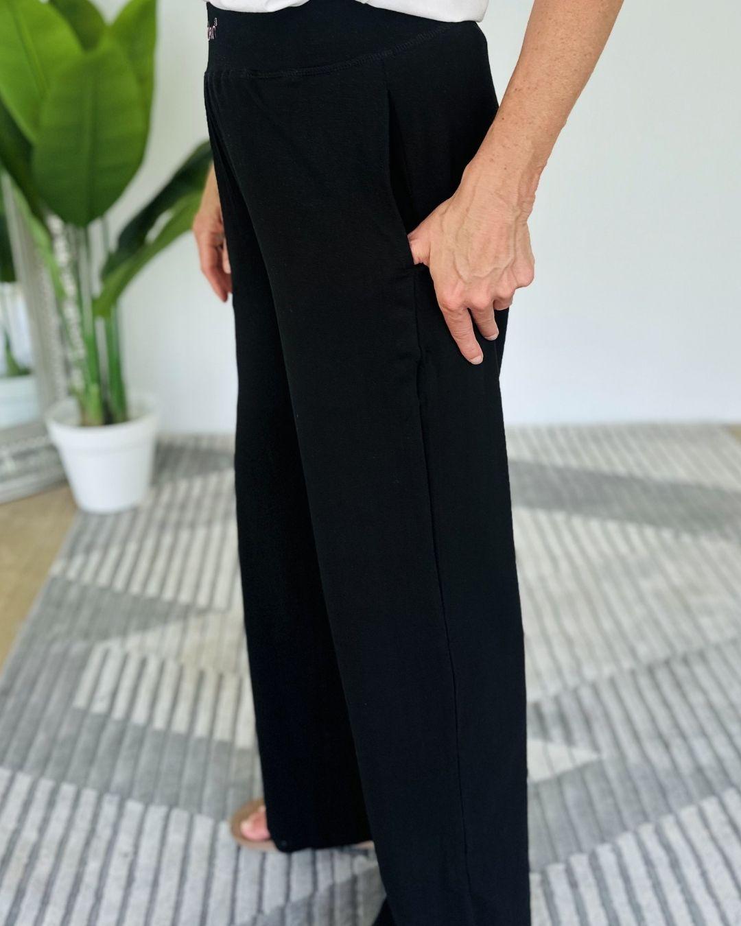 Herzlein® Lounge Hose in Schwarz