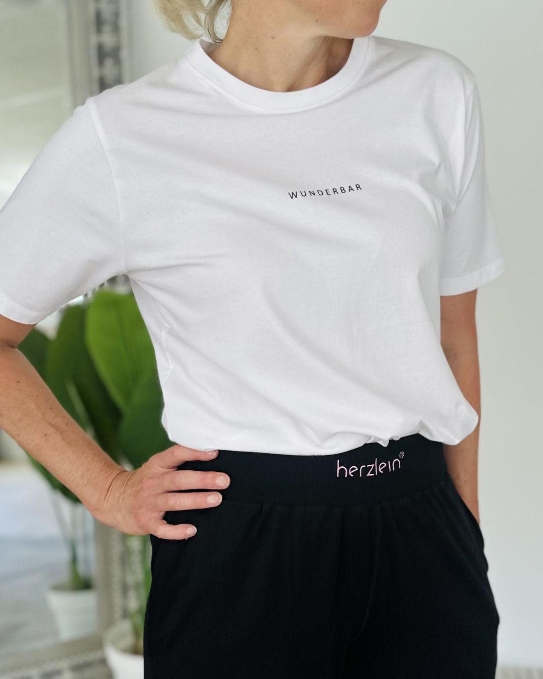 Herzlein® Lounge Hose in Schwarz