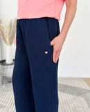 Herzlein® Musselin Hose in Navy