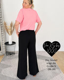 Herzlein® Musselin Hose in Schwarz
