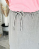 Herzlein® Musselin Rock in Grau
