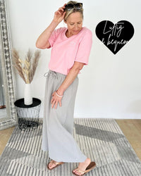 Herzlein® Musselin Rock in Grau