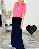 Herzlein® Musselin Rock in Navy Blau