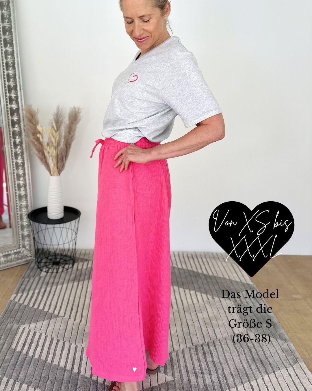 Herzlein® Musselin Rock in Pink