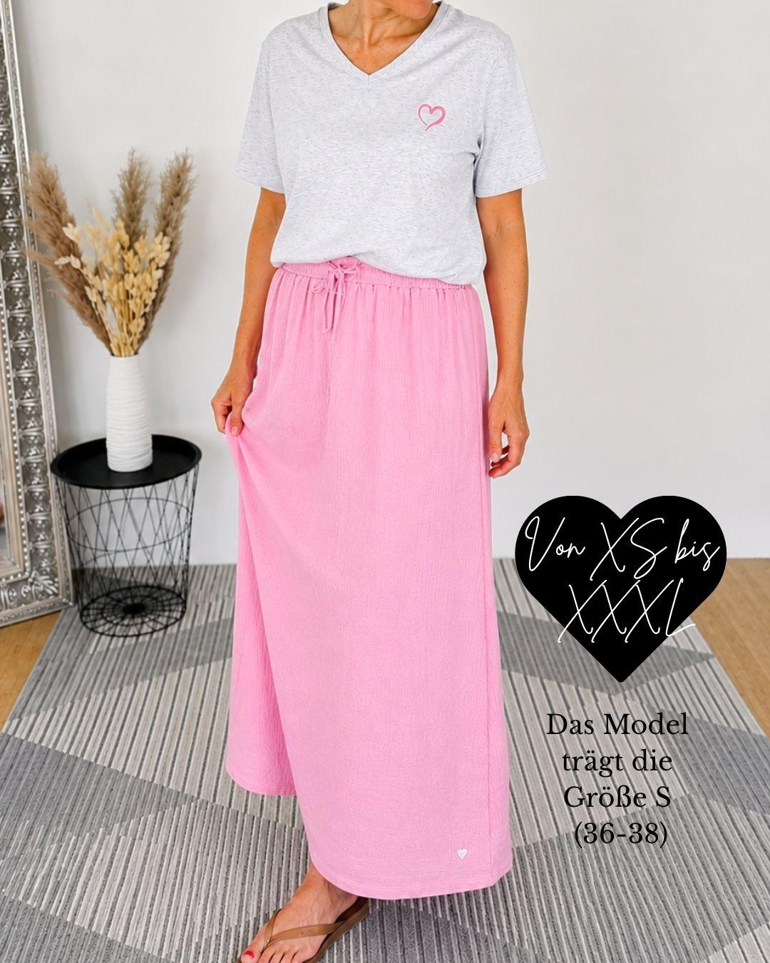 Herzlein® Musselin Rock in Rosa