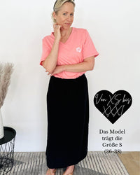 Herzlein® Musselin Rock in Schwarz
