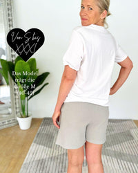 Herzlein® Musselin Shorts in Grau