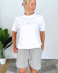 Herzlein® Musselin Shorts in Grau