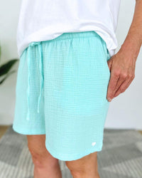Herzlein® Musselin Shorts in Mint