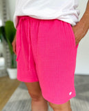 Herzlein® Musselin Shorts in Pink