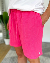 Herzlein® Musselin Shorts in Pink