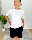Herzlein® Musselin Shorts in Schwarz