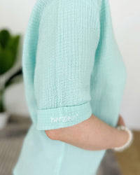 Herzlein® Musselin Tunika in Mint
