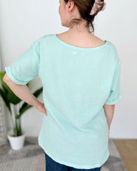 Herzlein® Musselin Tunika in Mint