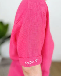 Herzlein® Musselin Tunika in Pink