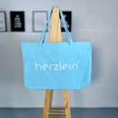 Herzlein® Shopper Tasche in Türkis