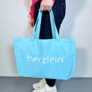 Herzlein® Shopper Tasche in Türkis