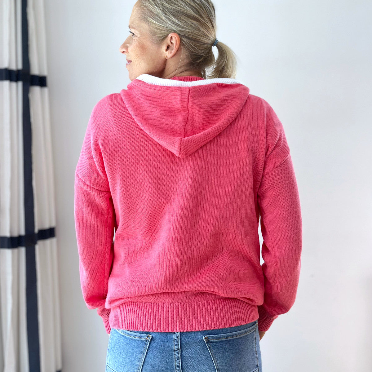 Herzlein® Strickjacke in Erdbeer