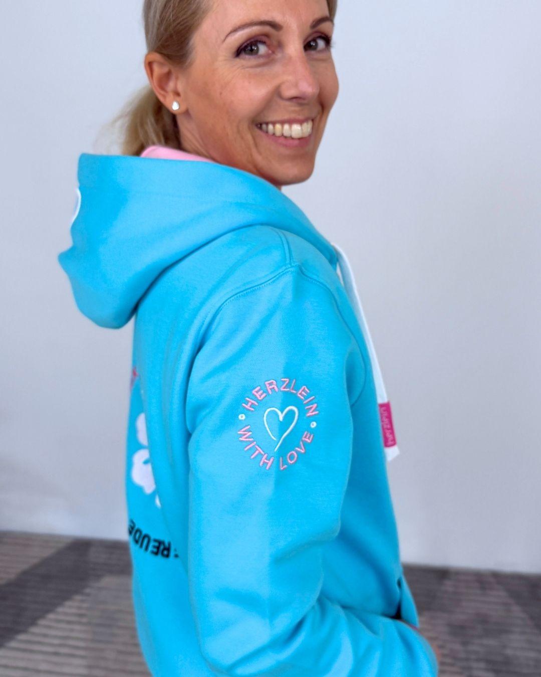 Herzlein_Sweatjacke_Freude_Liebe_Glck_in_Himmelblau
