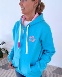 Herzlein_Sweatjacke_Freude_Liebe_Glck_in_Himmelblau