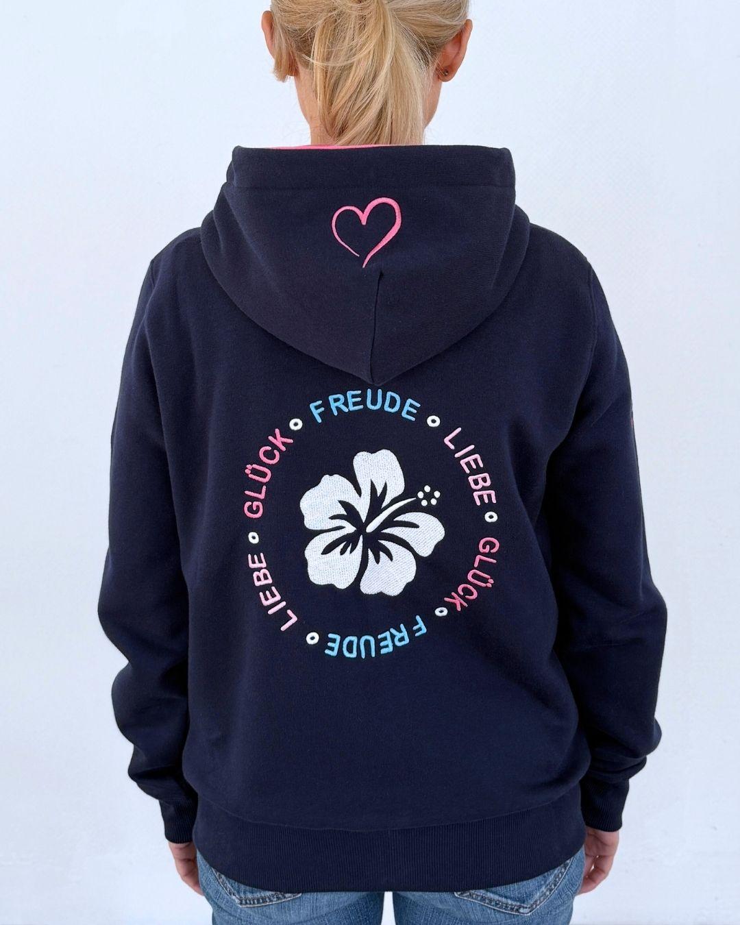 Herzlein_Sweatjacke_Freude_Liebe_Glck_in_Navy