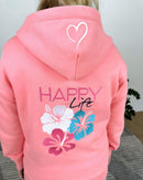 Herzlein_Sweatjacke_Happy_Life_in_Coral