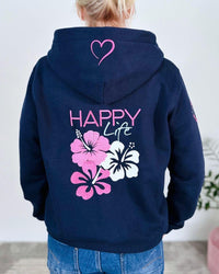Herzlein_Sweatjacke_Happy_Life_in_Navy