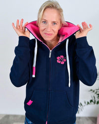 Herzlein_Sweatjacke_Happy_Life_in_Navy