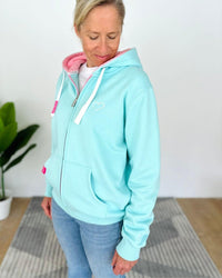 Herzlein® Sweatjacke "Herzchen" in Mint