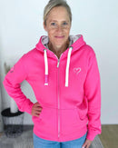 Herzlein® Sweatjacke "Herzchen" in Pink