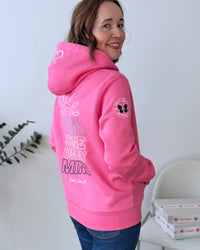 Herzlein® Sweatjacke "Sunshine on my Mind" in Pink