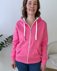 Herzlein® Sweatjacke "Sunshine on my Mind" in Pink