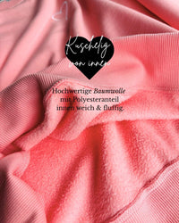 Herzlein® Sweatshirt "Herzchen" in Coral
