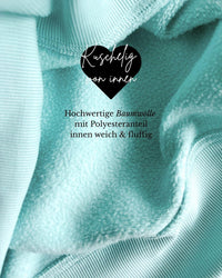 Herzlein® Sweatshirt "`Smiley" Mint